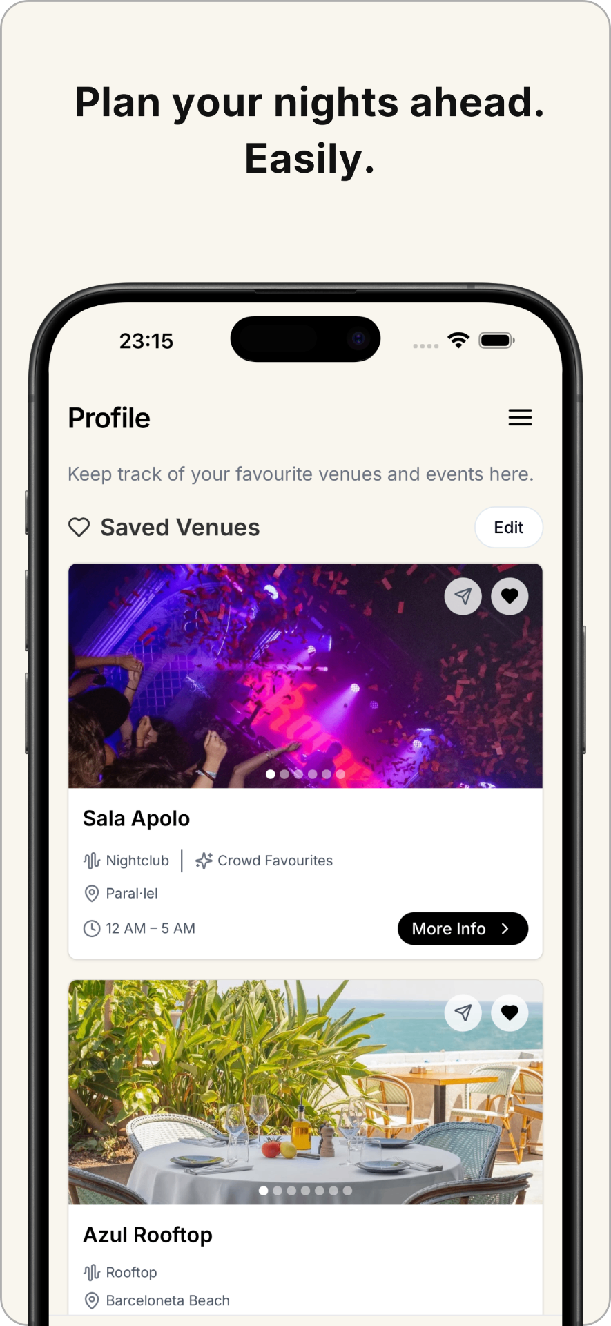 ClubLife - Plan your nights ahead